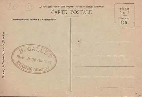 CPA Arbanats pres Bordeaux, Maison J. Lafitte, L Expedition, ungelaufen