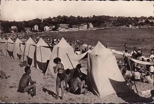 CPA La Seyne sur Mer, Les Sablettes, Apres le bain