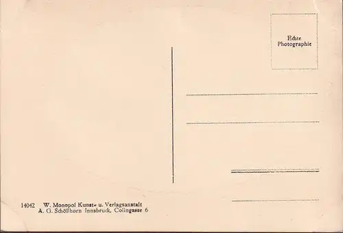 AK Lechleiten mit Biberkopf und Hundskopf, Lechtal, ungelaufen