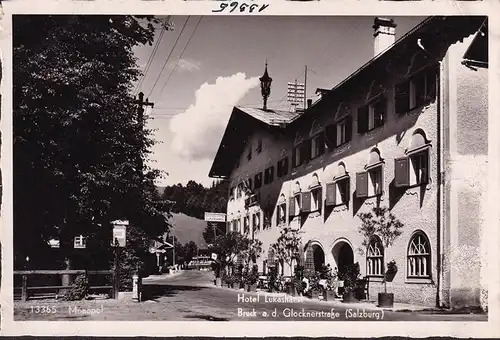 AK Bruck an der Großglocknerstraße, Hotel Lukashansl, ungelaufen