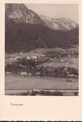 AK Jenbach, Panoramaansicht, Kirche, ungelaufen