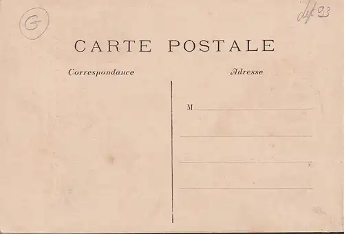 CPA Gournay sur Marne, Inondation de Janvier 1910, Impasse de la Ferme, ungelaufen