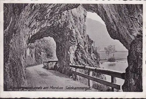 AK Kienbergwandtunnel am Mondsee, ungelaufen