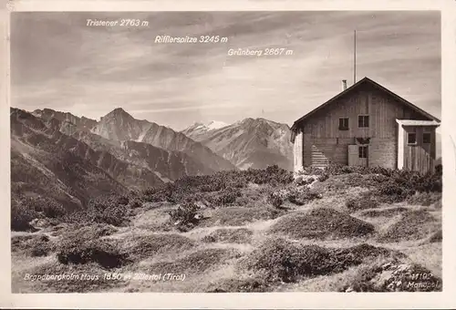 AK Mayrhofen, Brandbergkolm Haus, ungelaufen