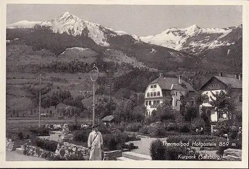 AK Hofgastein, Kurpark, ungelaufen