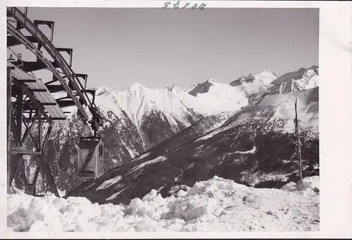 AK Bad Gastein, Stubnerkogel, Bergstation, Gondel, Foto AK, ungelaufen