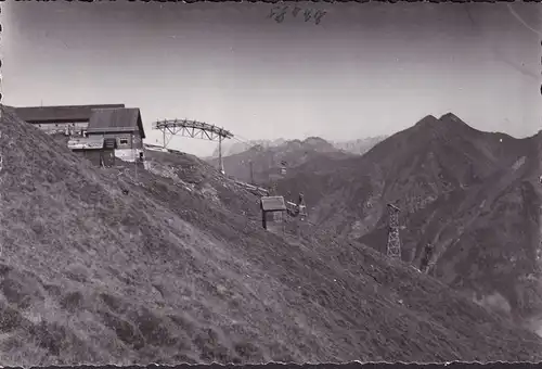 AK Bad Gastein, Stubnerkogel, Bergstation, Bergbahn, Foto AK, ungelaufen