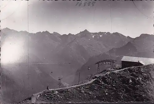 AK Bad Gastein, Stubnerkogel, Bergstation, Bergbahn, Foto AK, ungelaufen