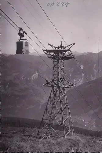 AK Bad Gastein, Bergbahn, Gondel, Foto AK, ungelaufen