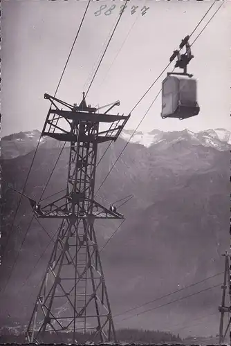 AK Bad Gastein, Bergbahn, Gondel, Foto AK, ungelaufen