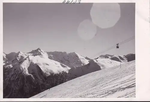 AK Bad Gastein, Bergbahn, Gondel, Foto AK, ungelaufen