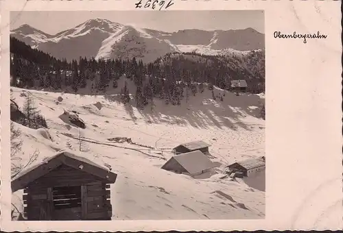 AK Obernberg, Obernbergeralm, Hütten, ungelaufen