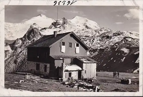 AK Hintertux, Tuxerjochhaus mit Gefrorener Wand, ungelaufen