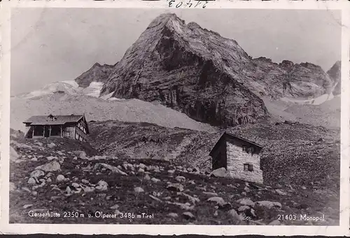 AK Vals, Geraer Hütte und Olperer, ungelaufen