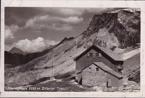 AK Hintertux, Spanaglhaus mit Gefrorener Wand, ungelaufen