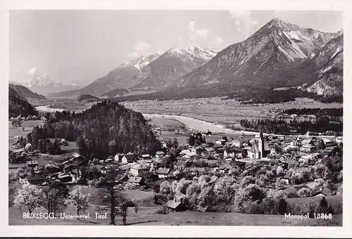 AK Brixlegg, Panorama, Stadtansicht, ungelaufen