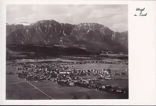 AK Wörgl, Panorama, Stadtansicht, ungelaufen