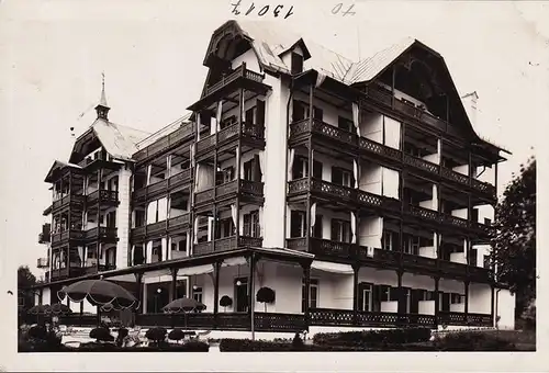AK St. Wolfgang, Grand Hotel, ungelaufen