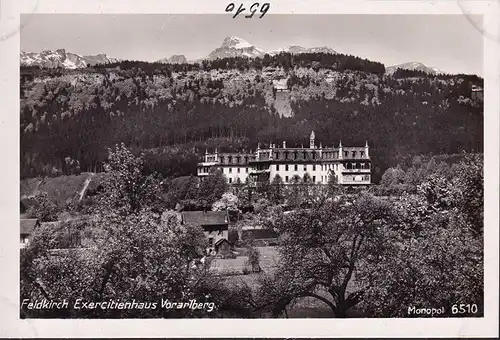 AK Feldkirch, Exercitienhaus, ungelaufen