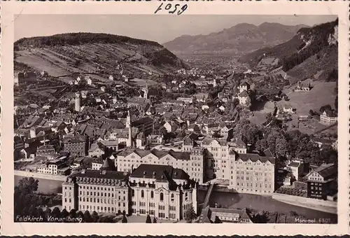 AK Feldkirch, Stadtansicht, Kirche, ungelaufen