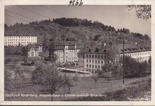 AK Feldkirch, Antoniushaus und Lehrerseminar, ungelaufen