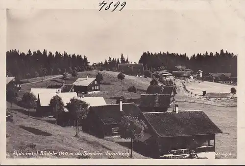 AK Dornbirn, Alpenhotel Bödele, ungelaufen