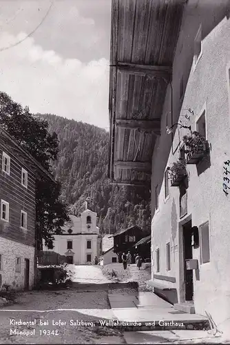 Kirchental, Wallfahrtskirche und Gasthaus, ungelaufen