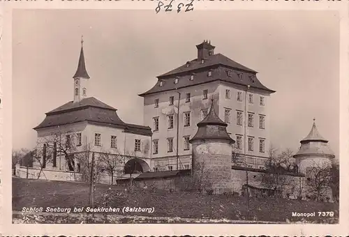 AK Seekirchen am Wallersee, Schloss Seeburg, ungelaufen