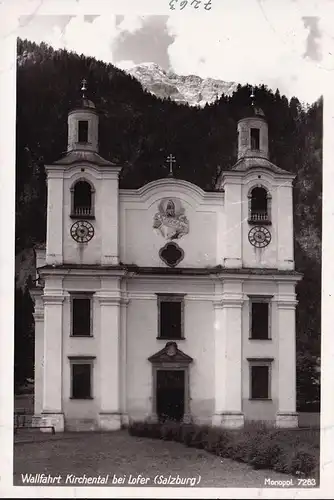 AK Kirchental, Wallfahrtskirche Maria Kirchental, ungelaufen