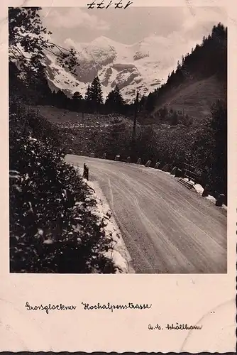 AK Großglockner, Hochalpenstraße, ungelaufen