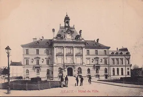 AK Meaux, Hotel de Ville, ungelaufen