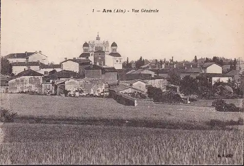 AK Ars sur Formans, Vue generale, ungelaufen