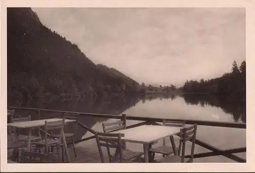 AK Rattenberg, Blick von der Restauration am Reinthalersee, ungelaufen