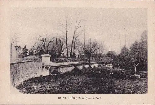 AK Saint Bres, Le Pont, ungelaufen