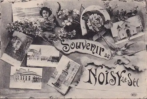 CPA Souvenir le Noisy le Sec, ungelaufen