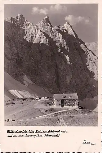 AK Falkenhütte, Adolf Sotier Haus, ungelaufen