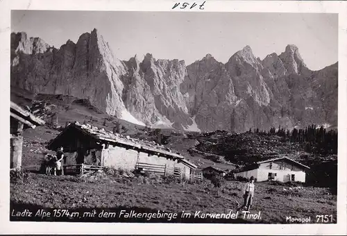 AK Vomp, Ladiz Alpe mit dem Falkengebirge, ungelaufen