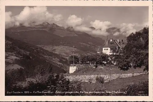 AK Bad Gastein, Cafe Gamskar, ungelaufen