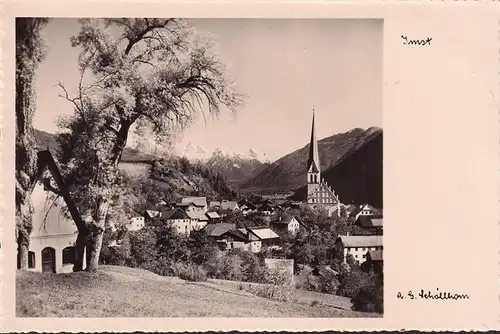 AK Imst, Stadtansicht mit Kirche, ungelaufen