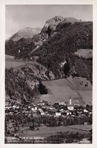 AK Döllach im Mölltal, Stadtansicht, Kirche, ungelaufen