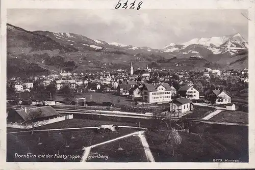 AK Dornbirn mit der Firstgruppe, ungelaufen