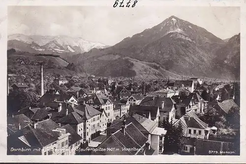 AK Dornbirn mit Firstgruppe und Staufenspitze, ungelaufen