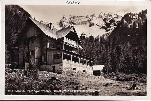 AK Bad Gastein, Alpenhaus Prosssau, ungelaufen