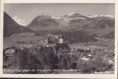 AK Bludenz gegen die Scesaplana, ungelaufen