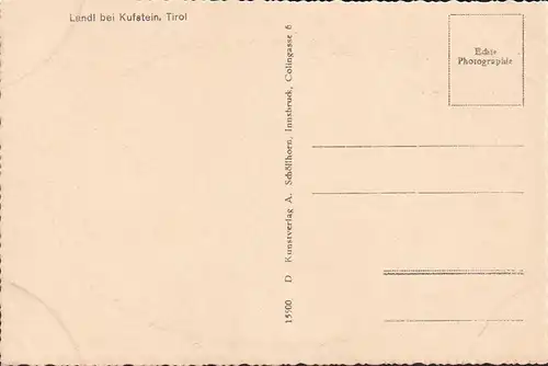 AK Landl, Ortsansicht mit Kirche, ungelaufen