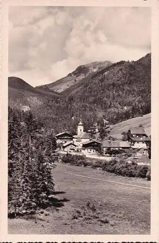 AK Landl, Ortsansicht mit Kirche, ungelaufen