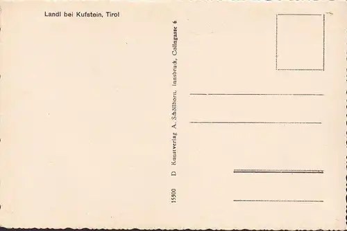 AK Landl, Ortsansicht mit Kirche, ungelaufen