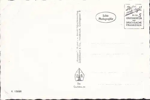 AK Dürnbach, Stauwerk, Oberpinzgau, ungelaufen