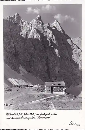 AK Falkenhütte, Adolf Sotier Haus, ungelaufen