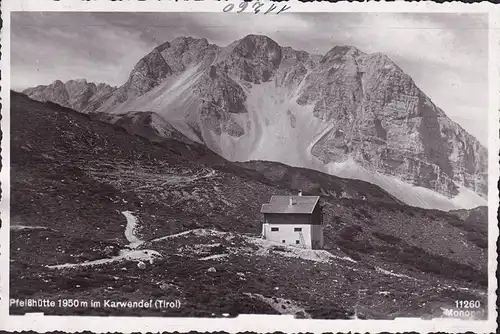 AK Pfeisshütte, Pfeishütte im Karwendel, ungelaufen